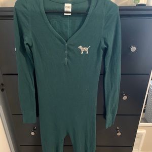 Pink Christmas onesie